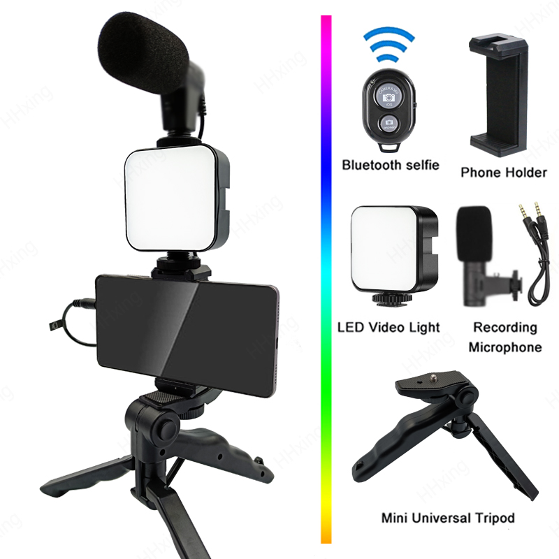 Photography Lighting Kit Portable - Giá Đỡ Điện Thoại Chụp Ảnh