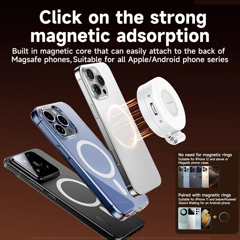 LED Selfie Fill Light for Mags - đánh giá và giá Photography Lighting Handheld