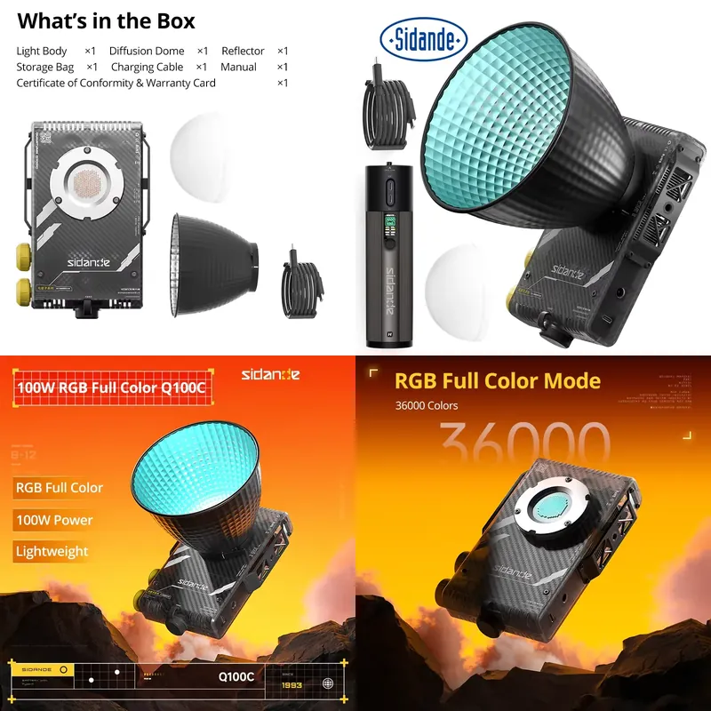 Brand For Sidande Q100C Q100Li - đánh giá và giá Photography Lighting Brands