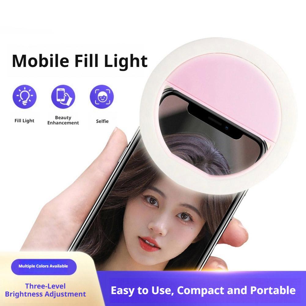 Clip On Selfie Ring Light Rech - đánh giá và giá Photography Lighting Game
