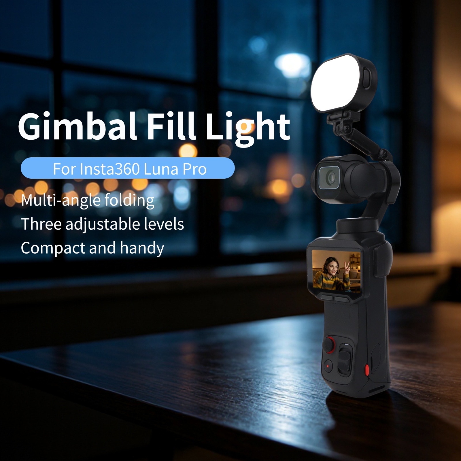 Mini LED Video Fill Light Comp - đánh giá và giá Photography Lighting Handheld