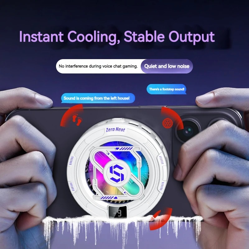 K52 AI Mobile Cooler Magnetic  - đánh giá và giá Photography Lighting Game
