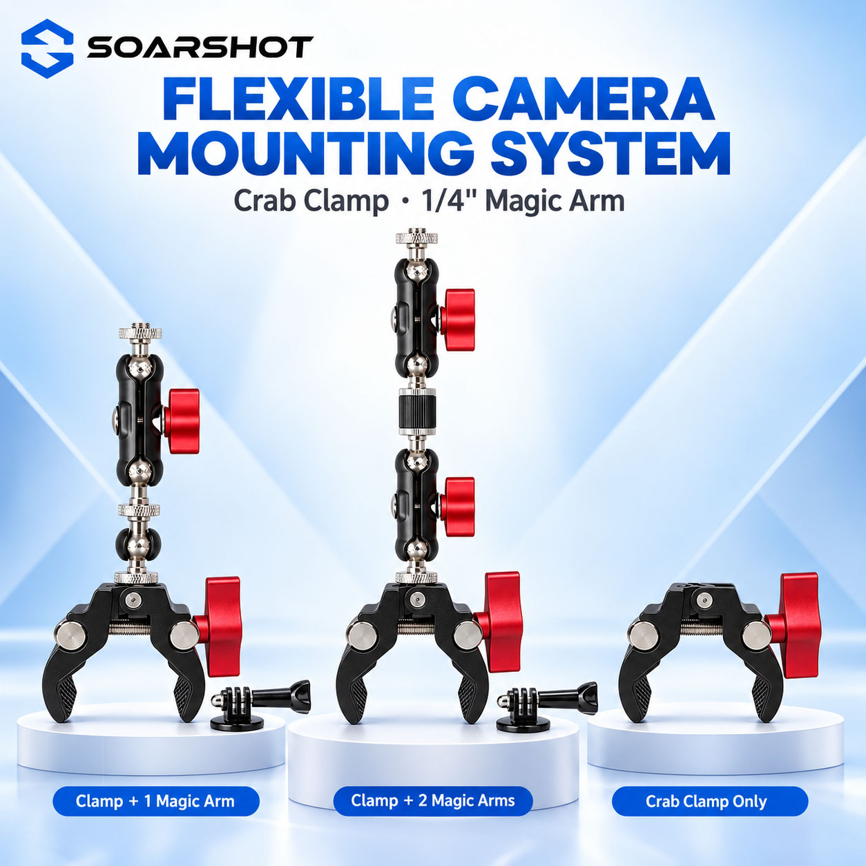 SOARSHOT Camera Crab Clamp Mag - đánh giá và giá Photography Lighting Description