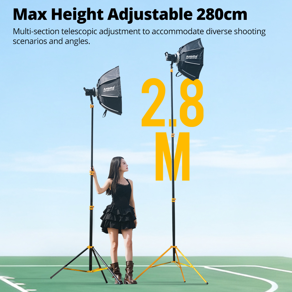 AMBITFUL GM280Y 280cm Professi - đánh giá và giá Photography Lighting Meter