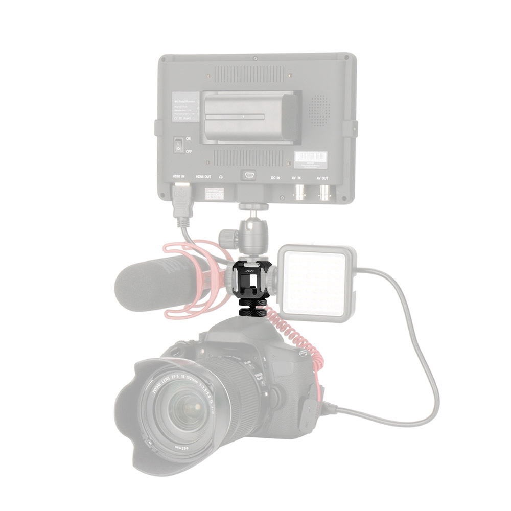 Andoer 3 Cold Shoe Mount Adapt - đánh giá và giá Photography Lighting Description
