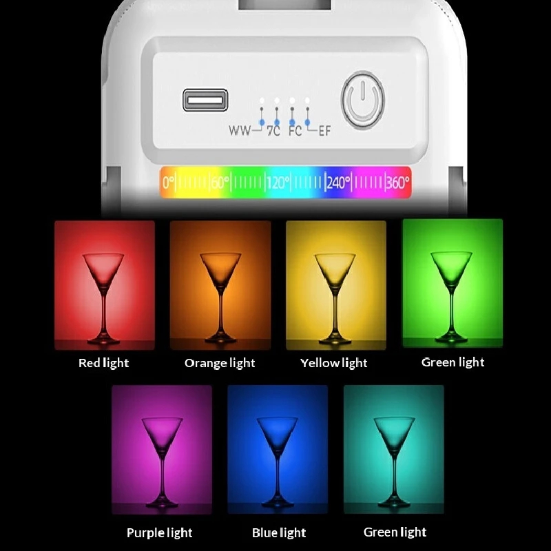 Phone Tripod Rgb Selfie Light  - đánh giá và giá Photography Lighting Brands