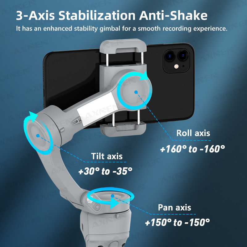 Handheld 3-Axis Gimbal Stabili - đánh giá và giá Photography Lighting Handheld