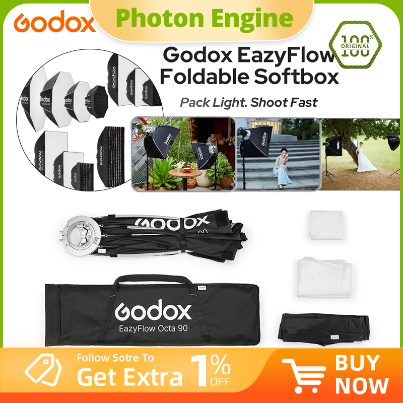 Godox EazyFlow Series Foldable - đánh giá và giá Photography Lighting Meter
